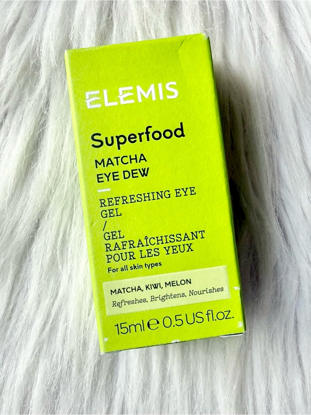 ELEMIS Superfood Matcha Eye Dew Refreshing Eye Gel Full Size 15 mL / 0.5 fl oz